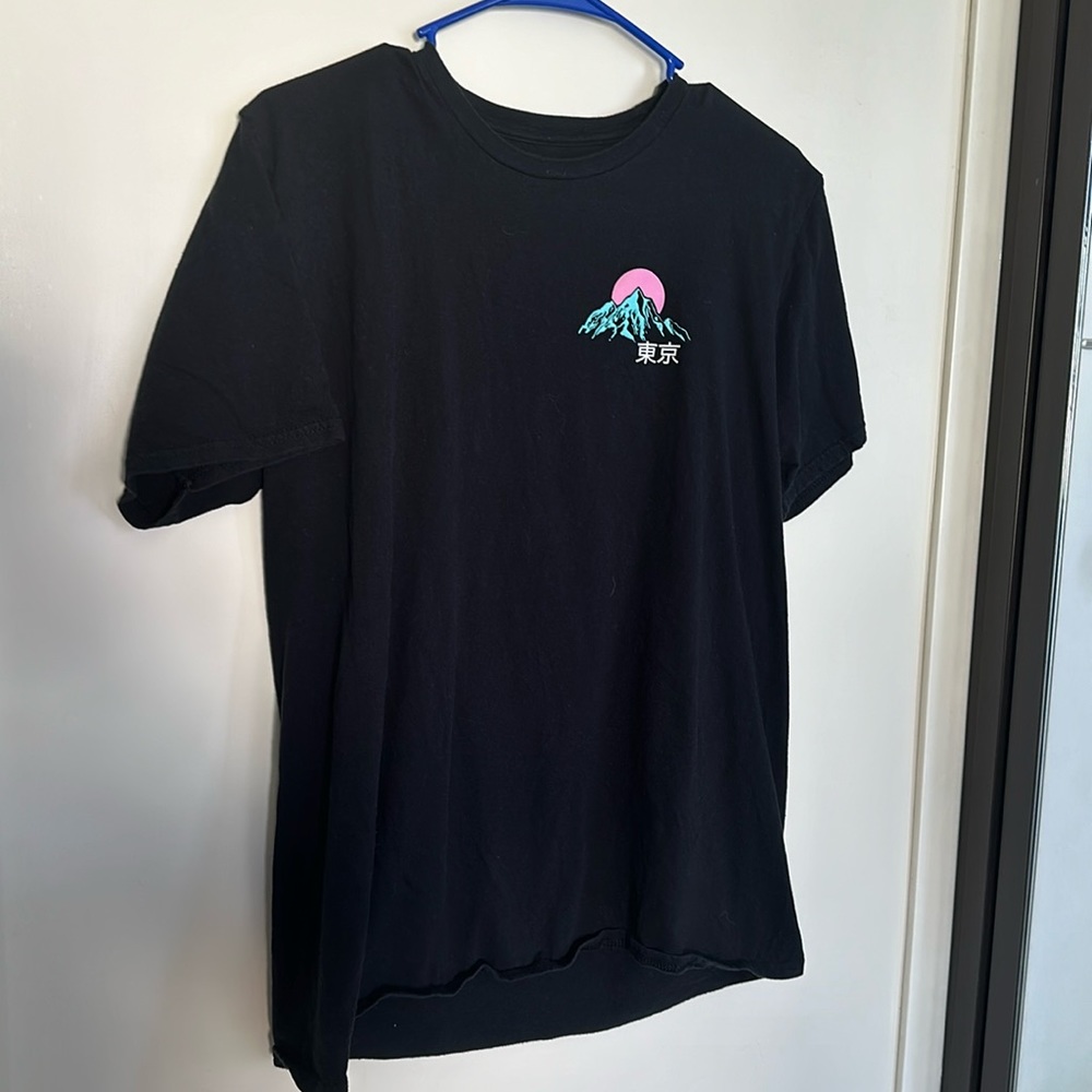 Black Japan T Shirt